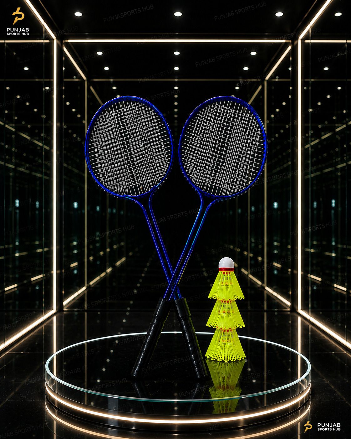 psh Premium Double Shaft IXTRAL Badminton Kit-picture-25