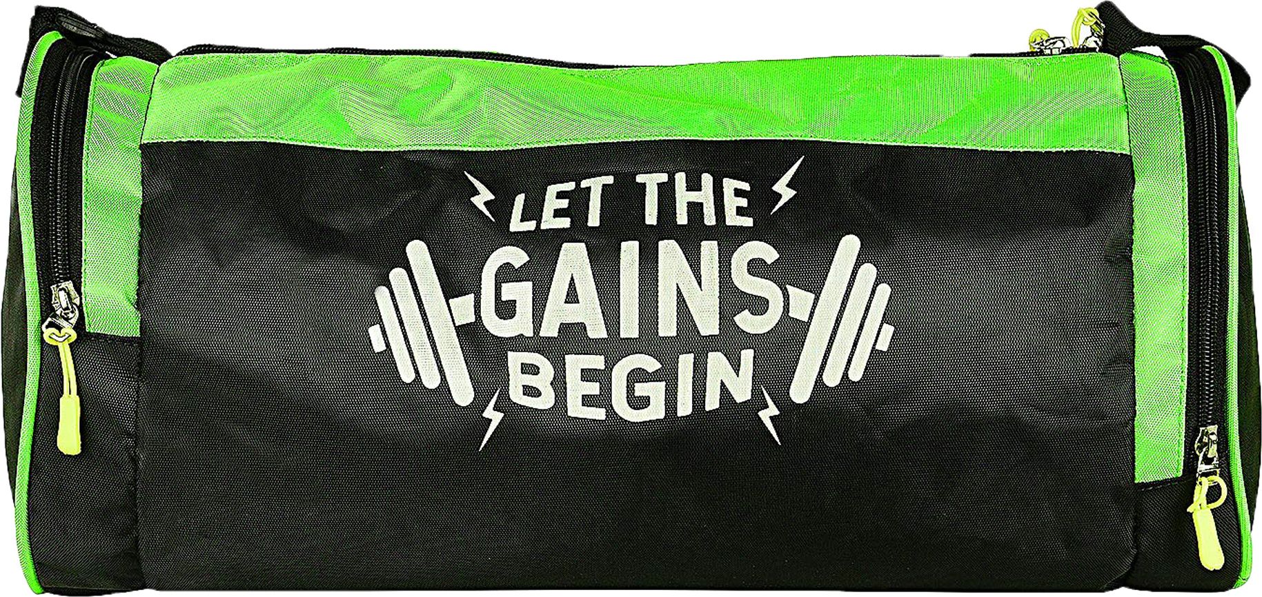 20 L Gym Duffel Bag - Premium Gym Bag |Gym Bag For Men& Women|Unisex Gym Bag|Shoulder For Gym Bag - Green-image-2