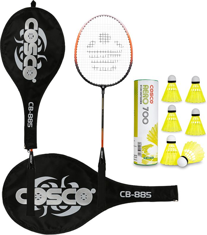 CB - 885 Badminton Racket And Aero 700 Shutle Box Badminton Kit-image-49