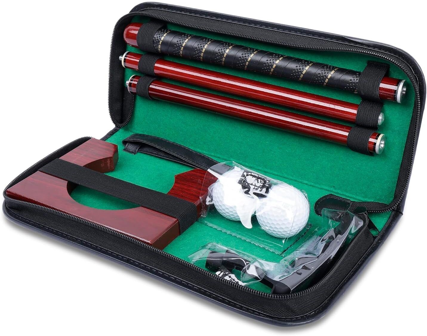 Golf Putter Set Kit for Men & Women Portable Indoor Golf Practice Set Golf Kit-image-2