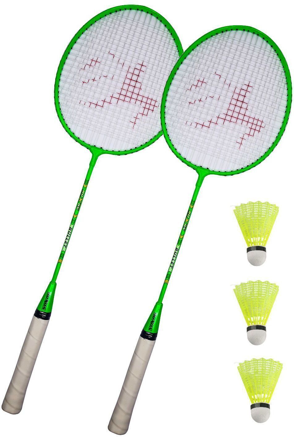 Bullet PRO Wide Body Badminton Racquet 2 pcs with 3 shuttle Badminton Kit-image-44
