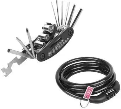 Cycle Tool Kit & Fix No Lock Essential Bike Accessories for Safety &Maintenance Cycling Kit-image-37