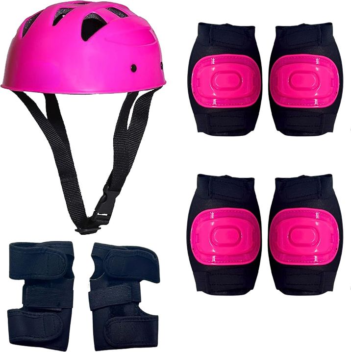 slanz Kids Protective Skating Kit | Helmet, Elbow, Knee, Hand Gloves Age 7-14 Year Cycling Kit-picture-39