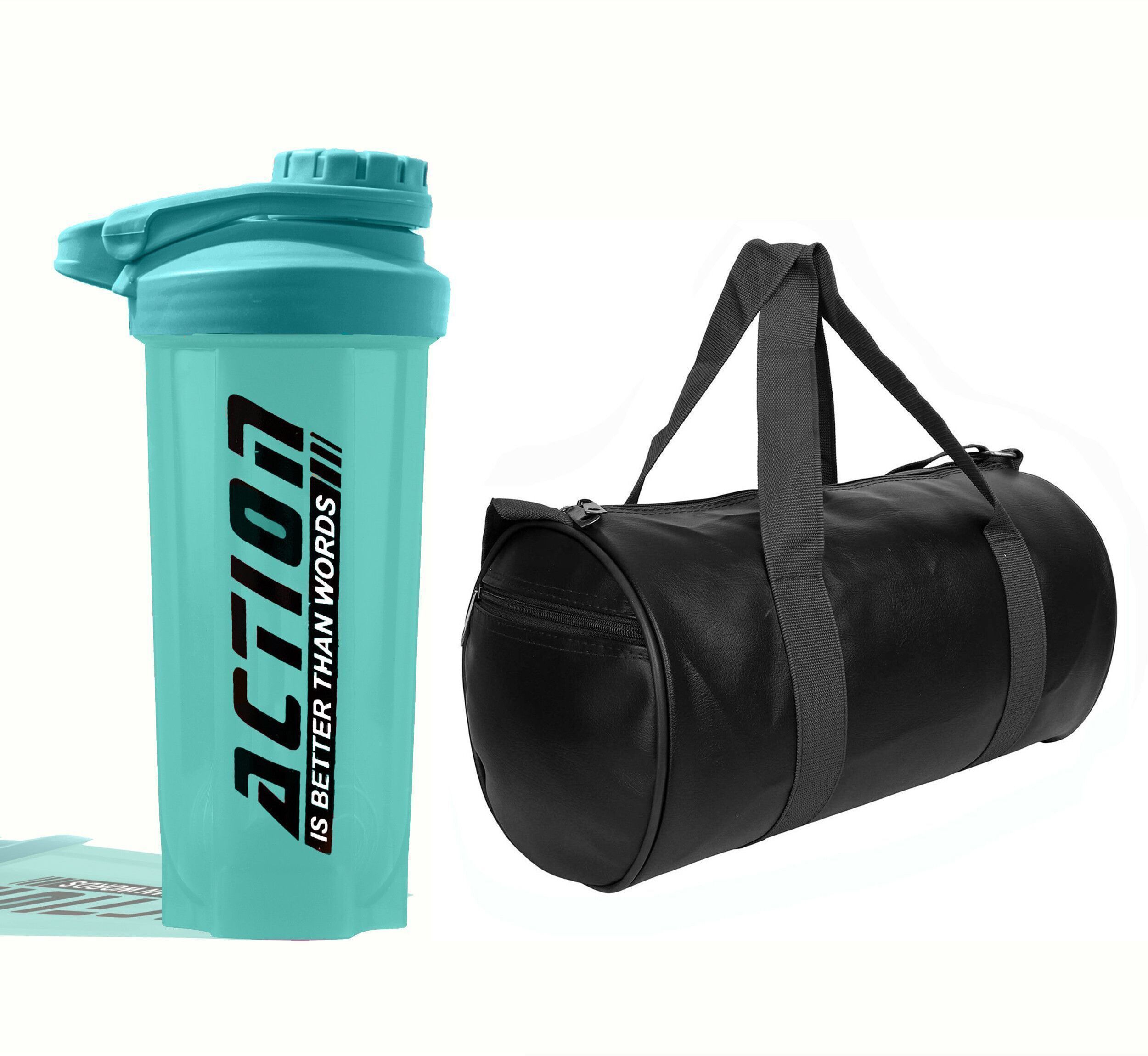 Premium 700ML Gym Protein Shaker Bottle with Gym Duffle Bag For Mens and Womens. Fitness Accessory Kit Kit-image-42