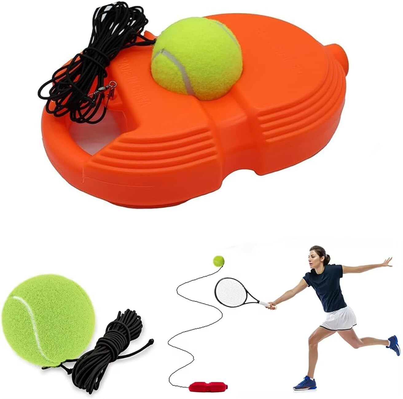 Tennis Practice Ball With String Tennis Kit-image-17