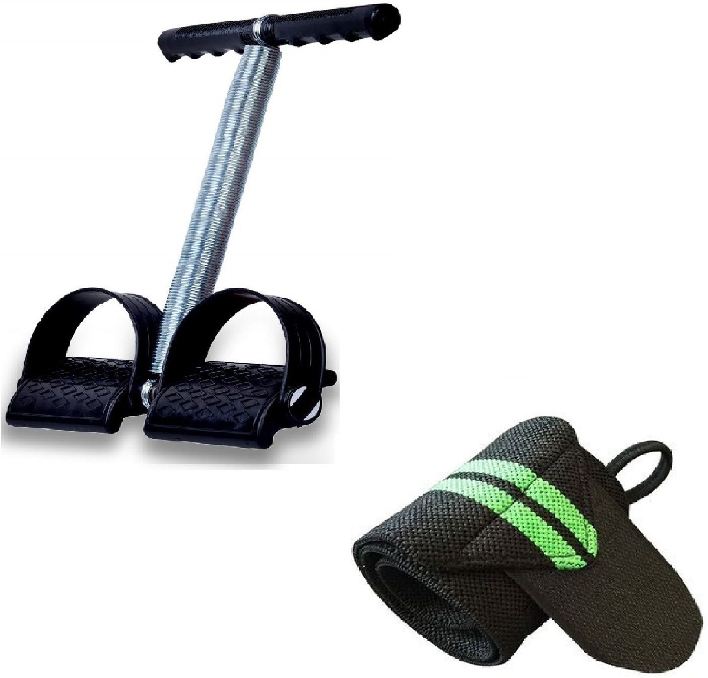 Set 2|Thumb Loop 1 Wrist Support Arm Band,Single Tummy Trimmer for Home Exercise Fitness Accessory Kit Kit-image-6