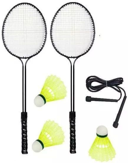 krishav trading KT_doublesingleracketwithshuttle0410_Ers Badminton Kit-picture-30