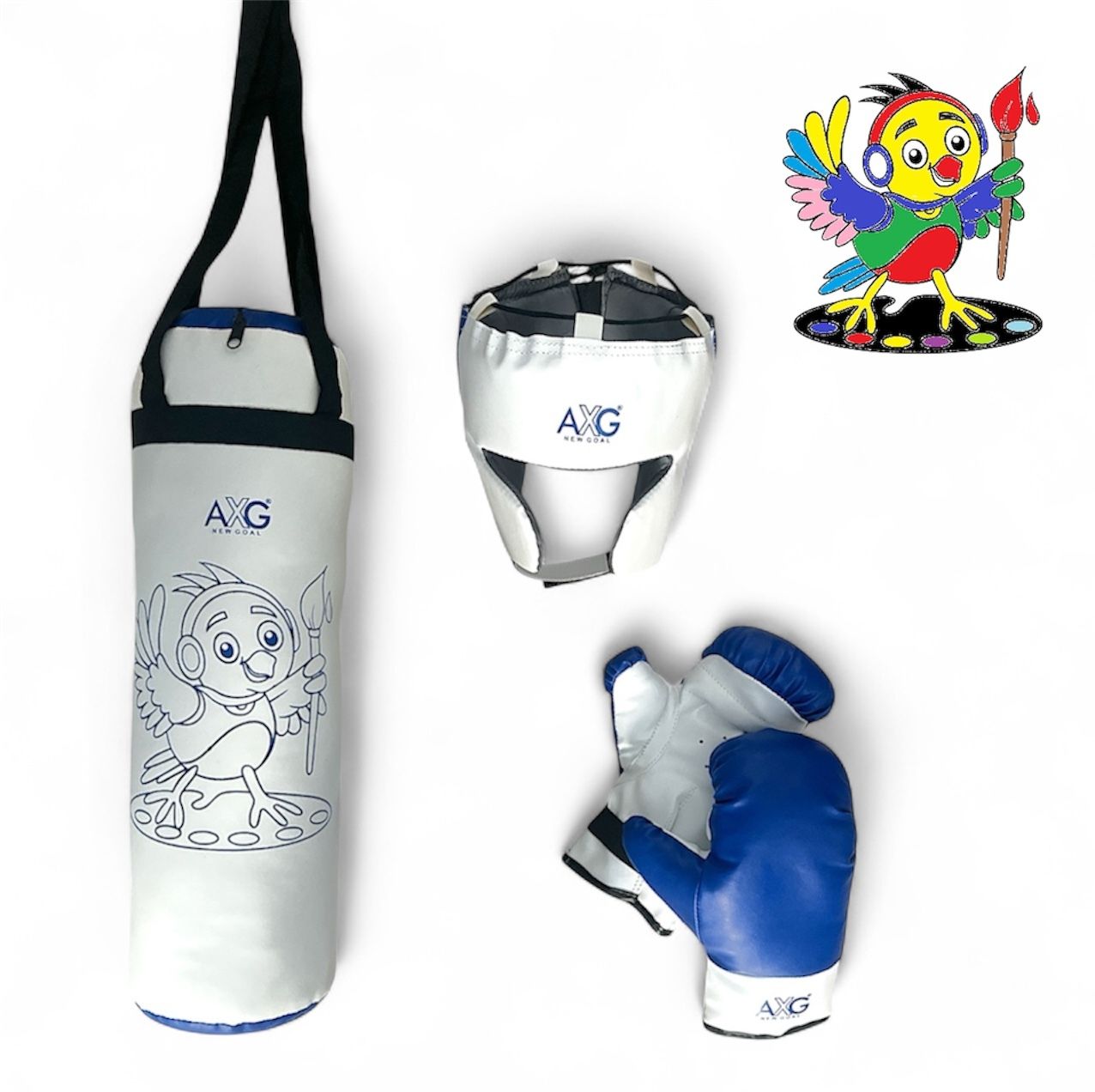 Filled Set (18 inch) suitable for 4 To 10 years creative children Boxing Kit-image-20