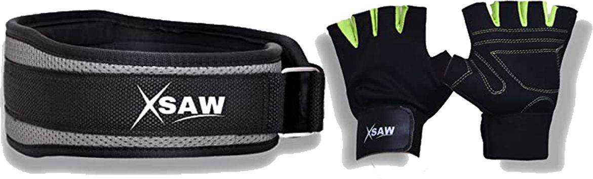 Unisex Gym Belt (Size-Large) & Premium Gym Glove Combo Pack, Gym & Fitness Kit Fitness Accessory Kit Kit-image-23
