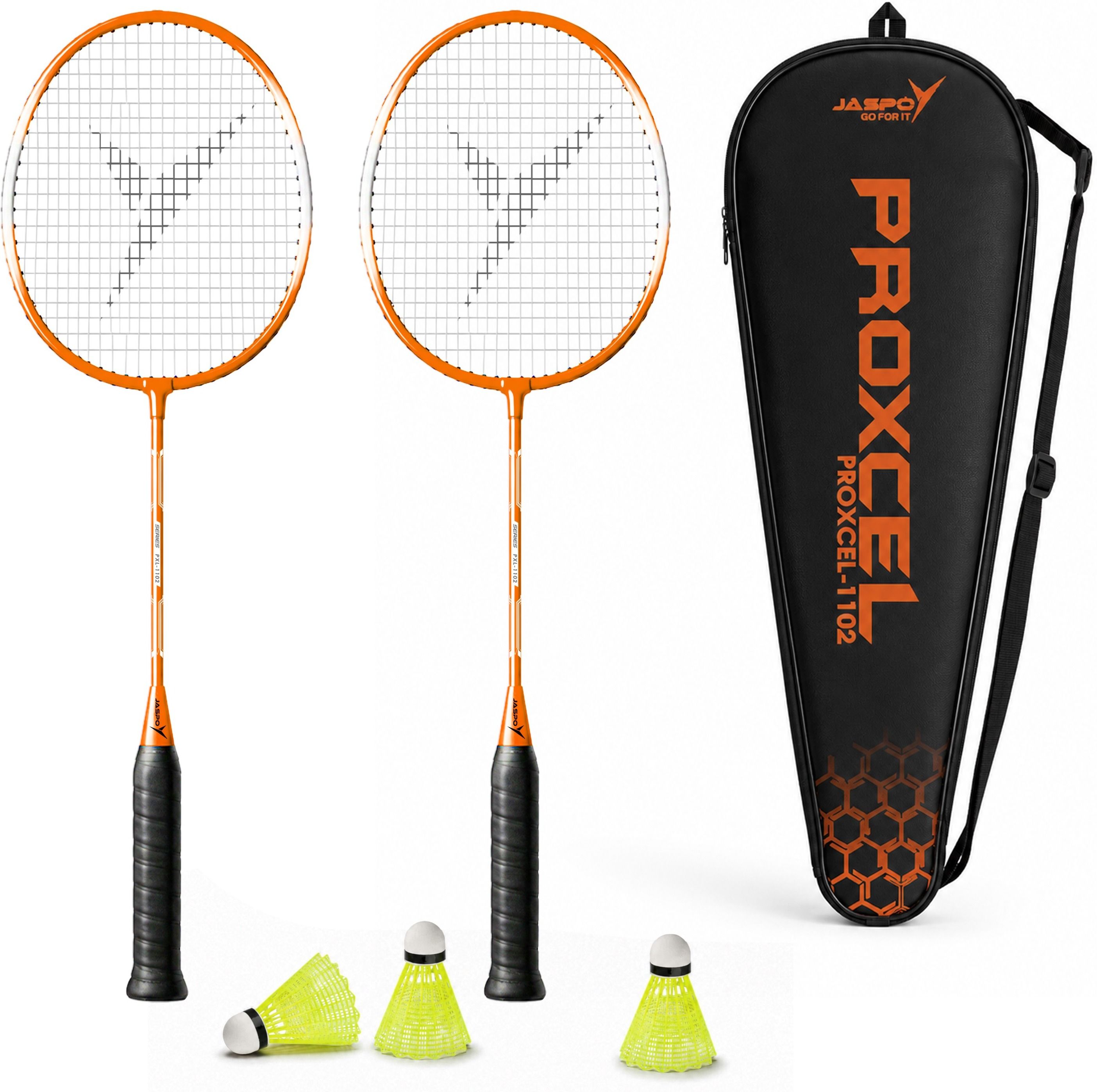 jaspo Proxcel-1102 Badminton Kit|Lightweight Metal Badminton Racket with Shuttlecocks| Badminton Kit-picture-29