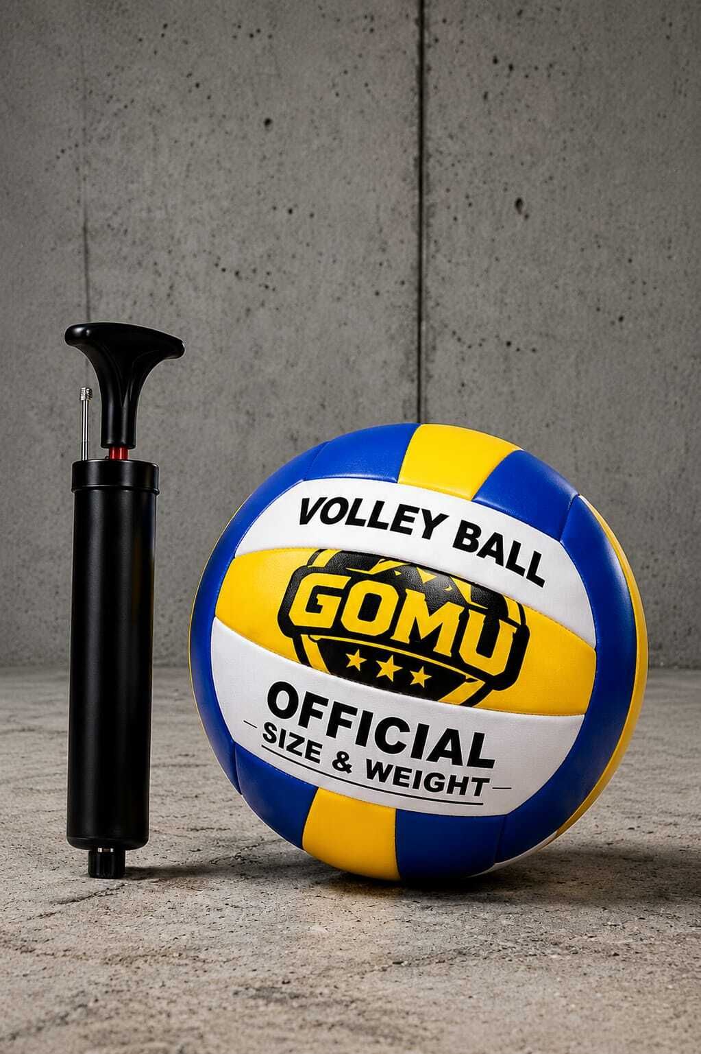 xyz Premium quality PVC Volleyball with pump ( pack of 2 ) best quality product Volleyball Kit-picture-44