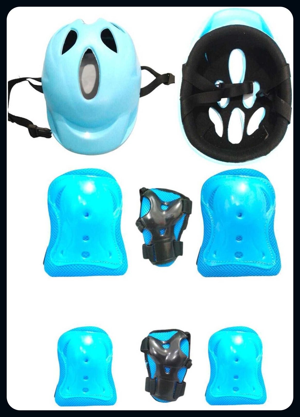 styrkrr xCycling Kit Protective Training Set (7 Pcs Set) Cycling Guard Cycling Kit-picture-24