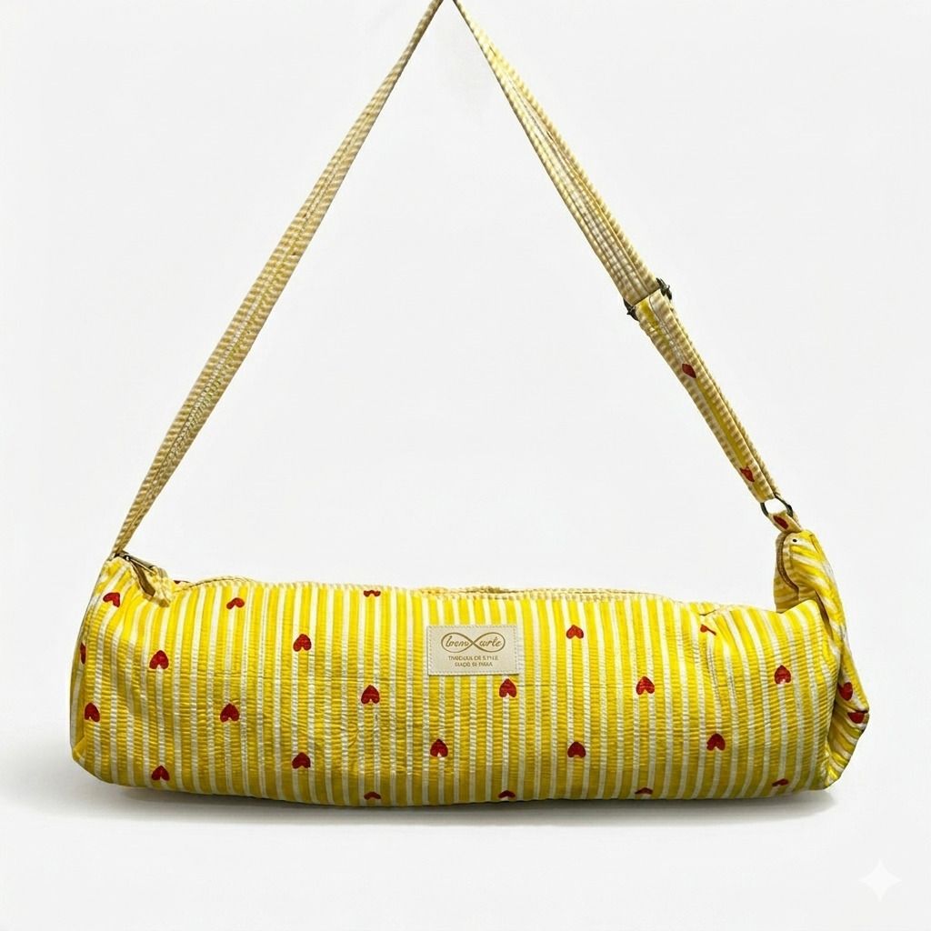PRINTED YOGA BAG KIT (GYM BAG) FOR WOMEN & GIRLS Yoga Kit-image-48