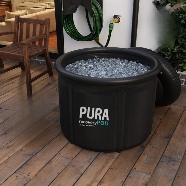 pura Ice Bath Tub for Adults - Cold Plunge Ice Recovery Bath Tub Recovery Pod Free-standing Bathtub-picture-28