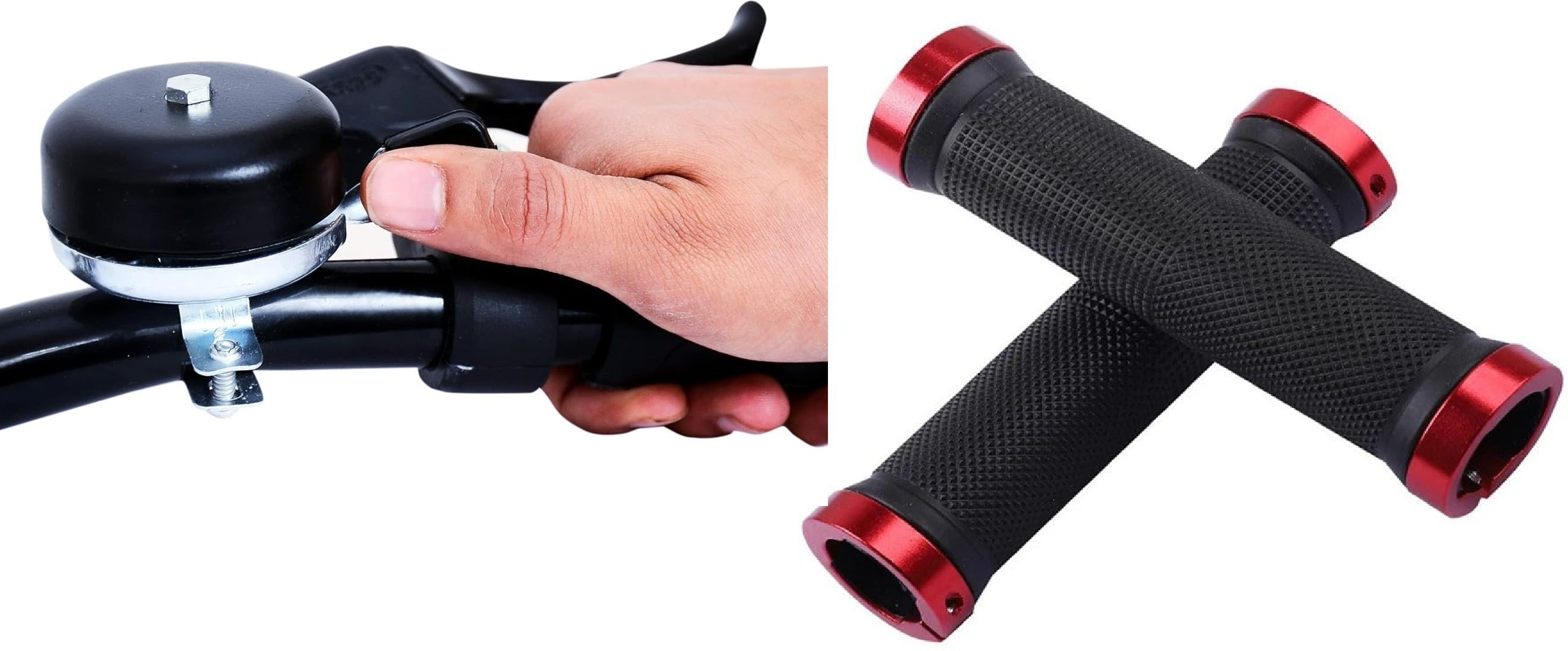 anti-slip Cycle Handle Grips designed premium Bicycle Bell Cycling Kit-image-47