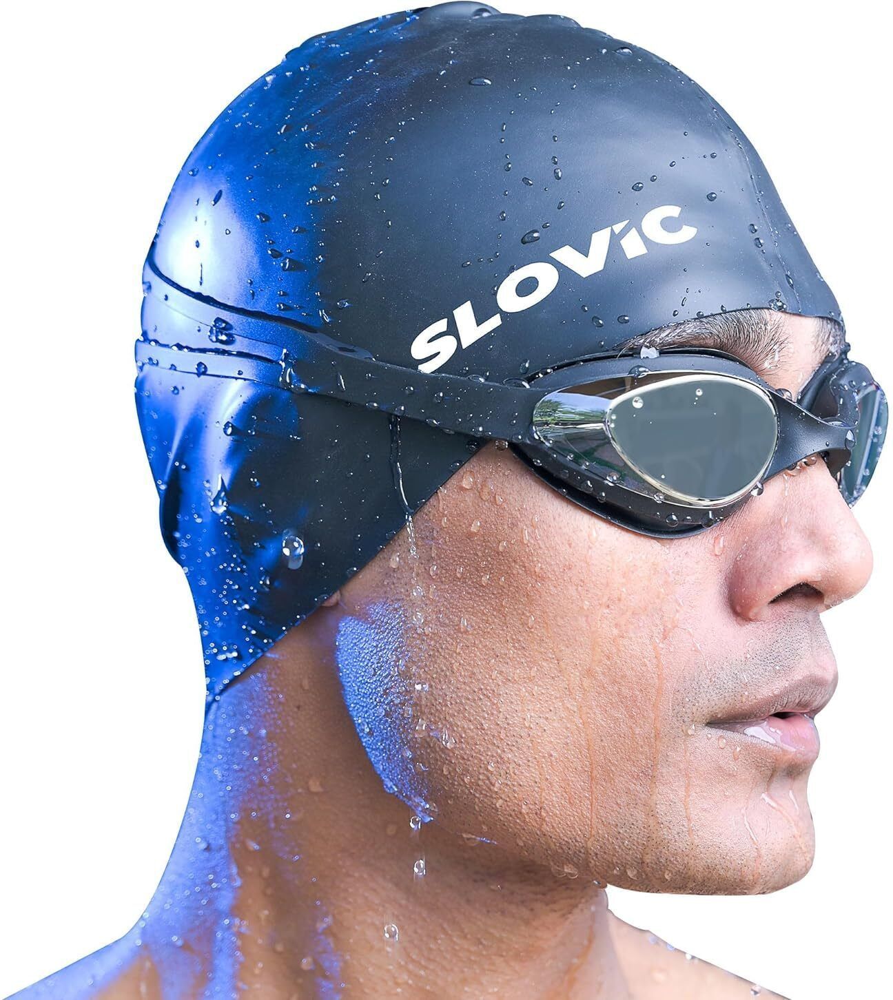 Premium Quality Goggles & Cap | UV Protection | Anti-Fog | Premium Quality | Swimming Kit-image-13