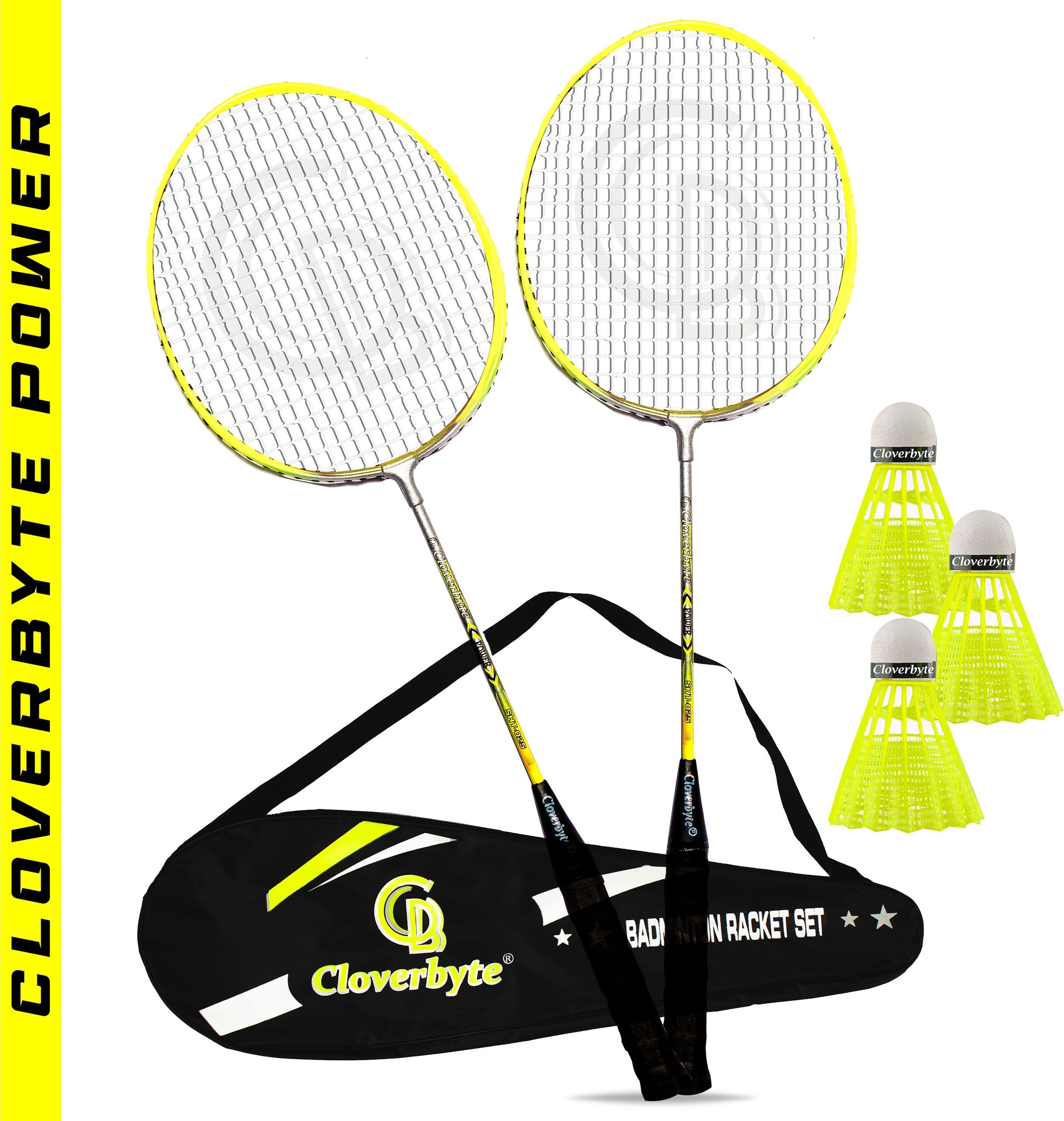 krishav trading KT_POWER-YLLW-2 / SH-3 / COVER_Ers Badminton Kit-picture-30