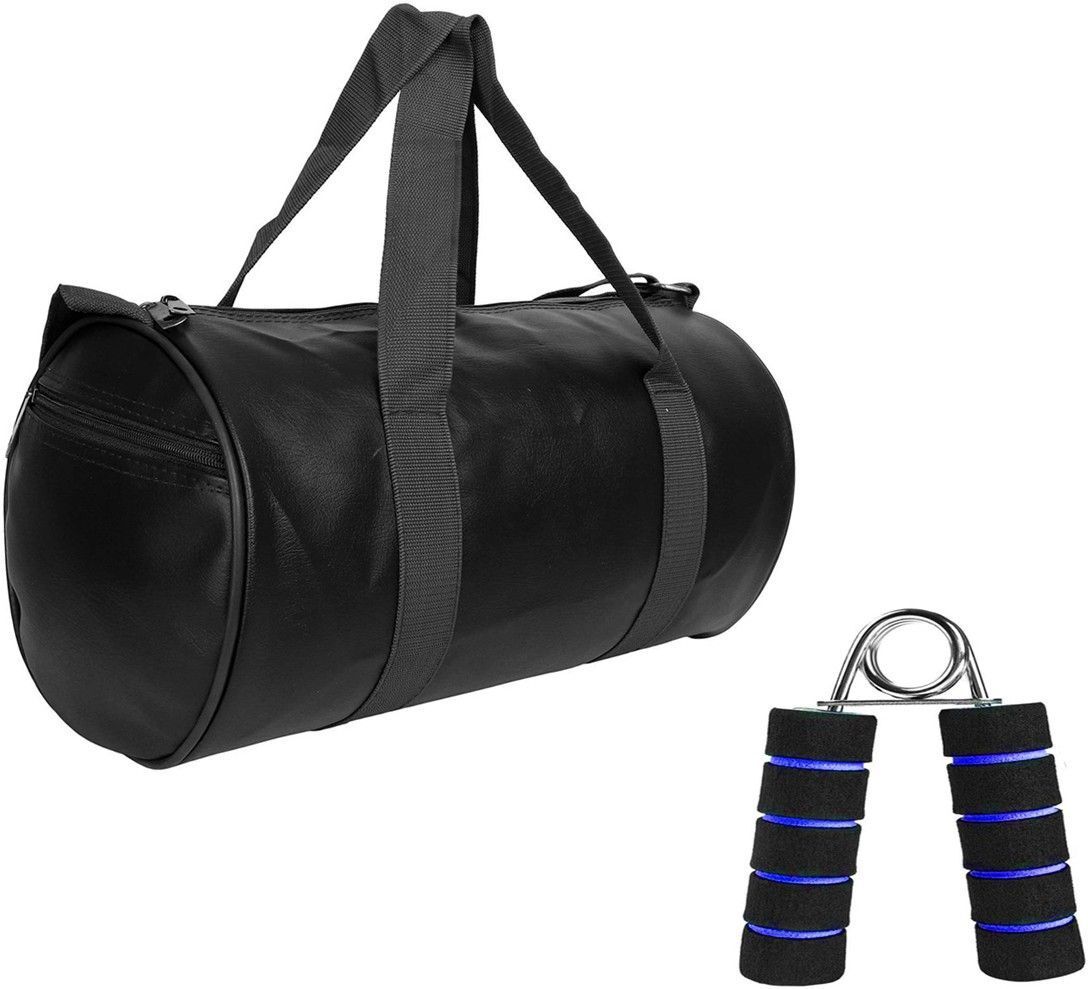 Fitness light weight premium quality gym bag with Wrist Fitness Foam Hand Grip Fitness Accessory Kit Kit-image-35