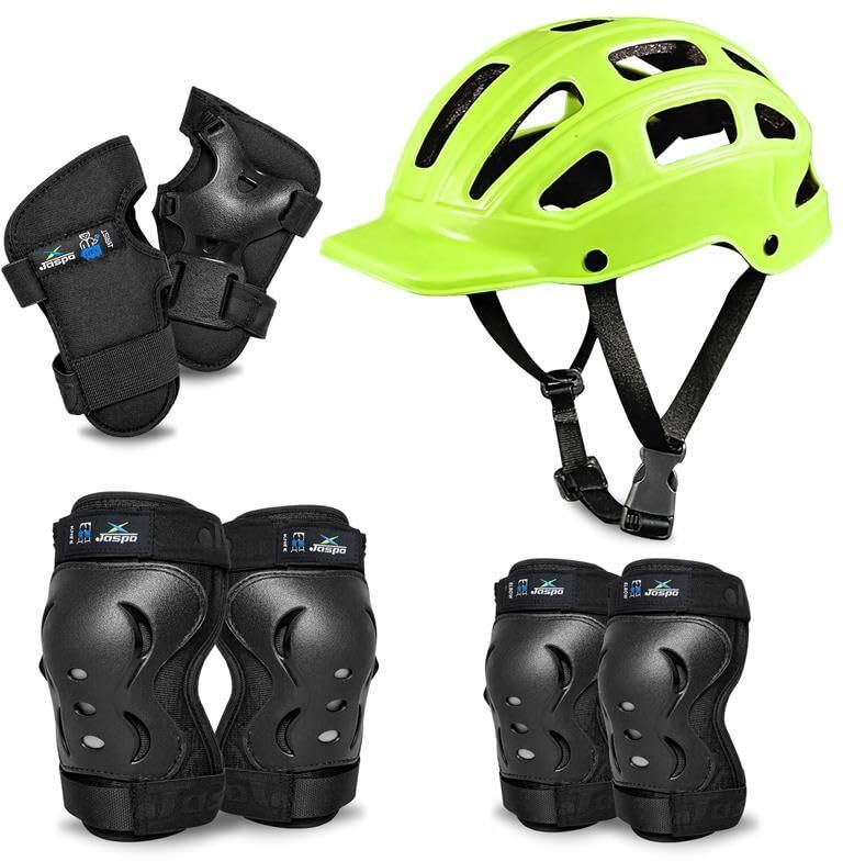 Tyro Protective Gear Set for Kids | Helmet ,Knee ,Elbow & Wrist Guards (6-14yrs) Skating Kit-image-43