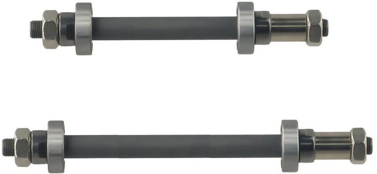 2fortheroad 20040 Bicycle Cycle Axle Front Rear Solid with Bearings 1Pair Cycling Kit-picture-40