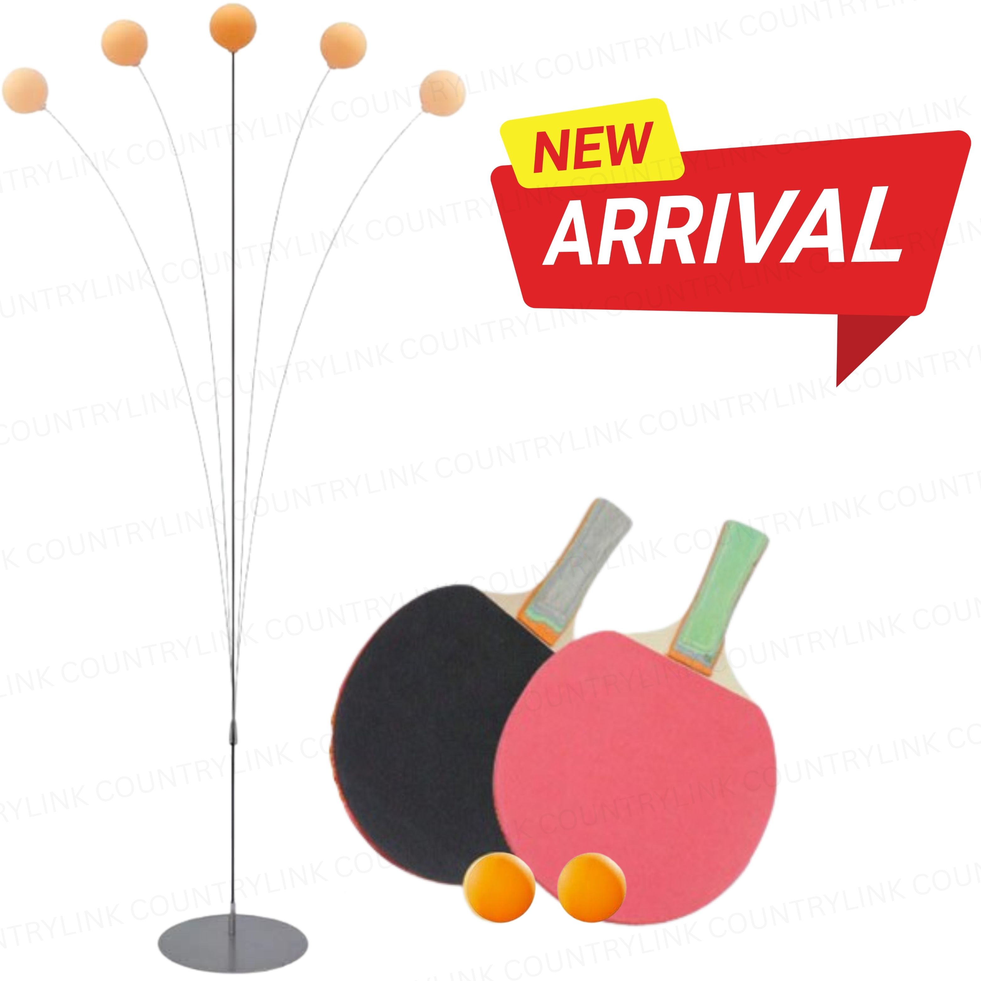 countrylink Premium Table Tennis Practice Trainer with Flexible Rod and Rebound Balls Table Tennis Kit-picture-8