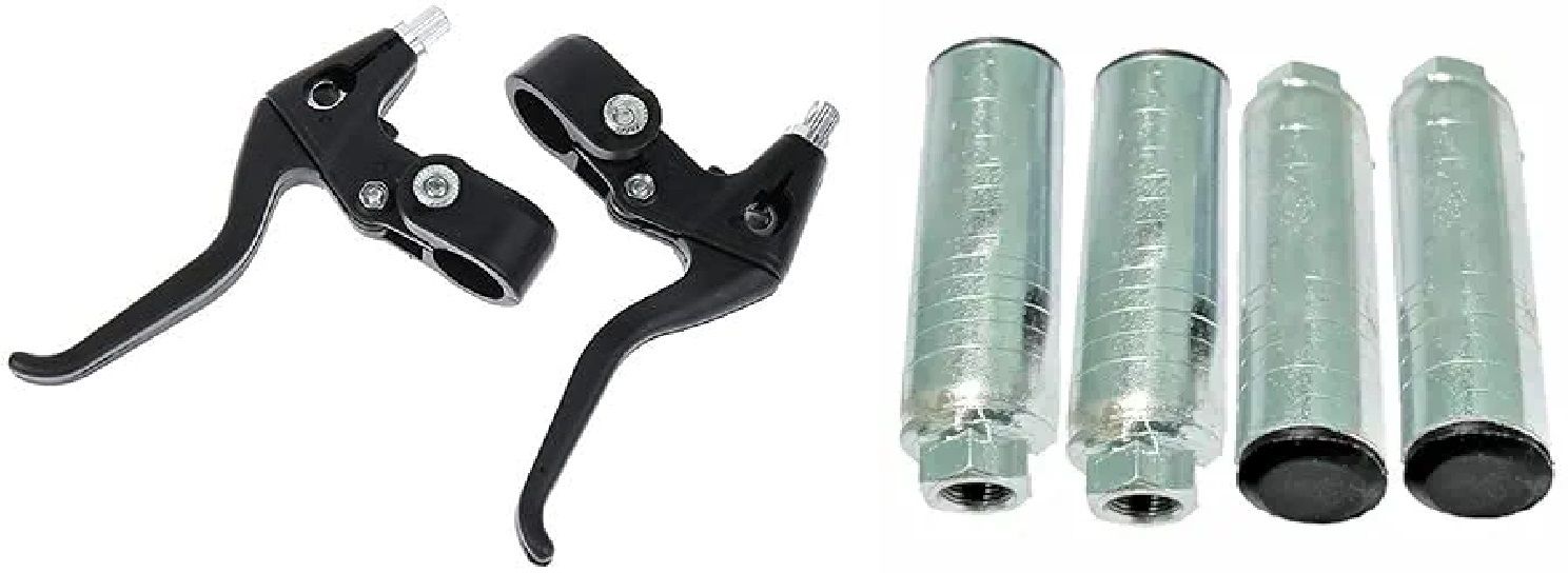 Bicycle Clutch Lever Break With Cycle Foot Rest Stand Cycling Kit