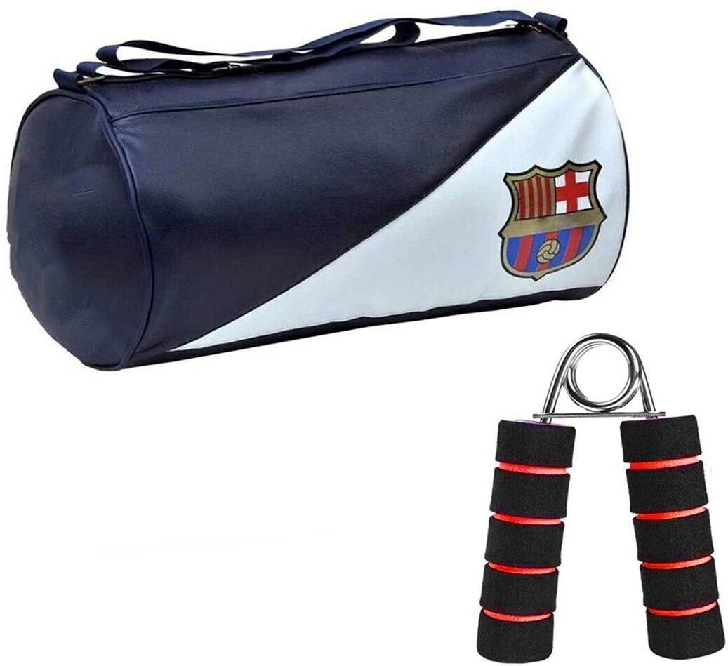 Stylish Fitness,Sports,Duffle Blue bag with Foam Handle Hand Grip Fitness Accessory Kit Kit-image-32