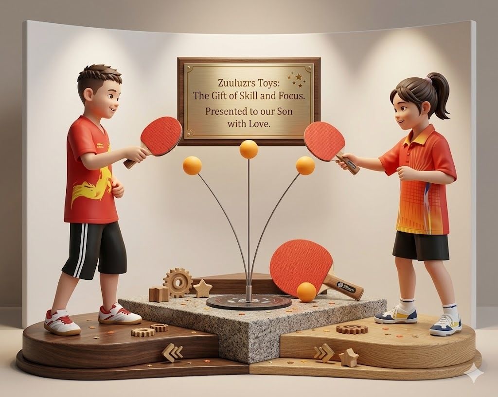 zuuluzrs Exclusive Table Tennis Ping Pong Trainer Set Best Table Tennis Kit-picture-43