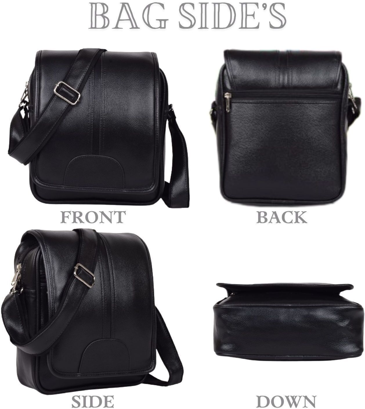 PASSPORT SIDE BAG LEATHER BAG MEN AND WOMEN BAG Camping Kit