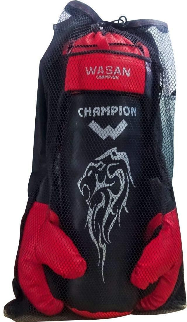 wasan Boxing Kit/Set – Red | Kids (4 to 8 Years) | Gloves, Headgear & Punching Bag Boxing Kit-picture-40