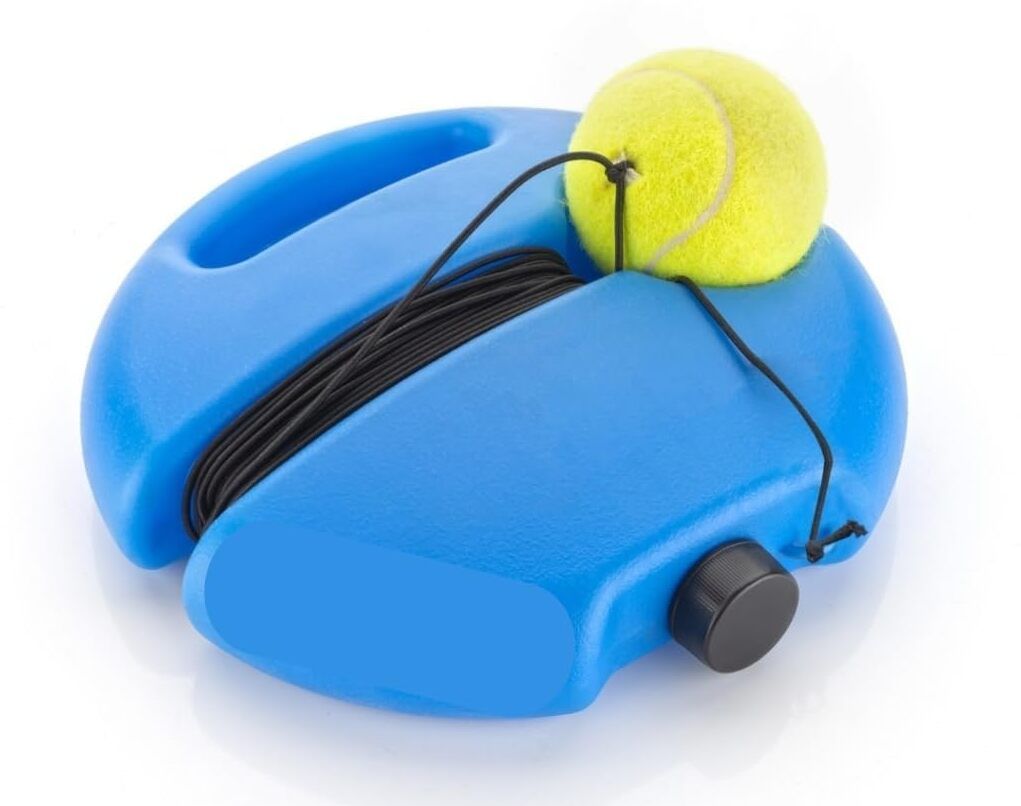Reflex Tennis Trainer Rebound Ball Set with Base Solo Practice Tool Kit Tennis Ball-image-49