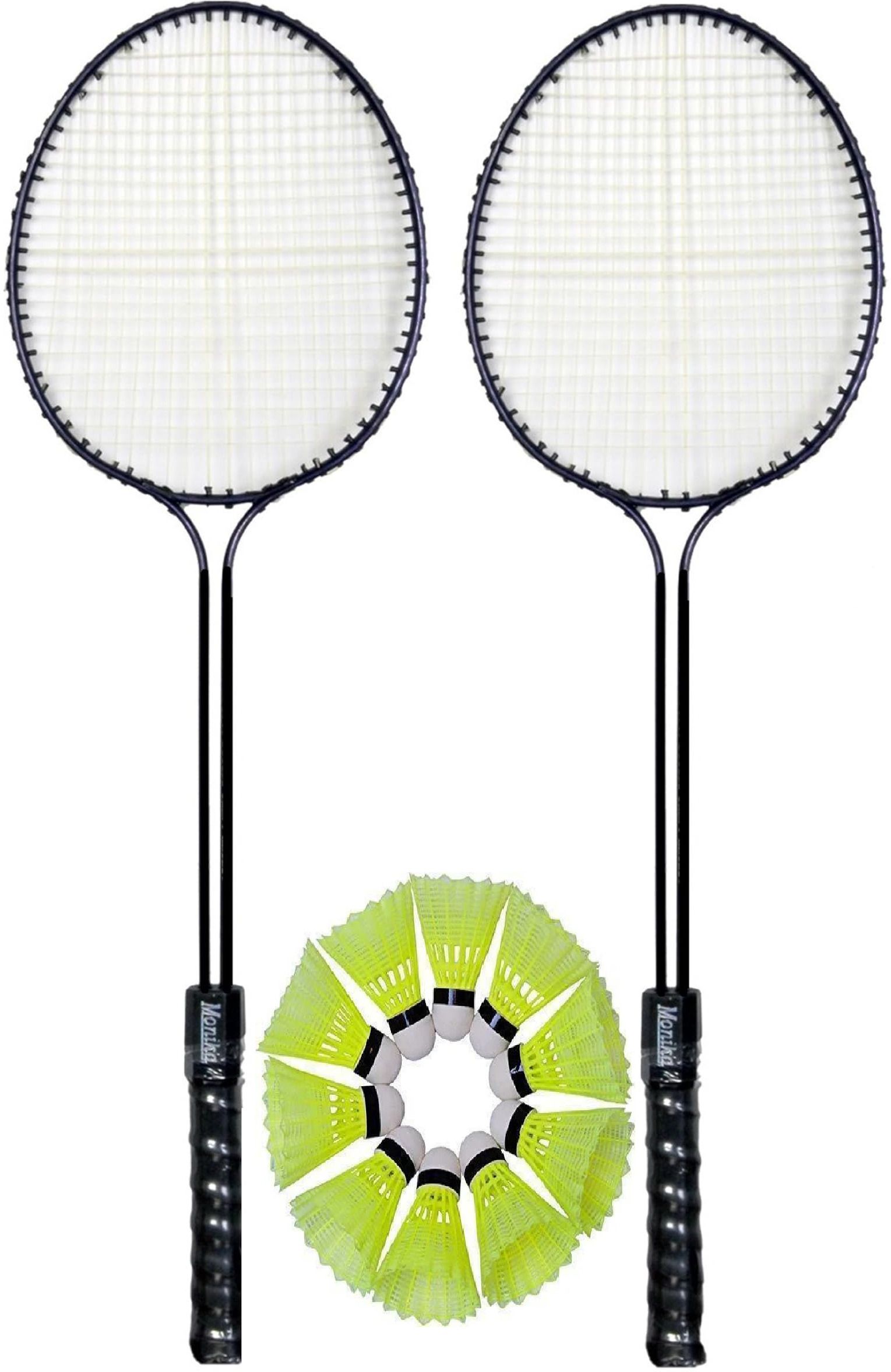 2 PC Double Rod Badminton Set with shuttle cock Free Badminton Kit-image-15