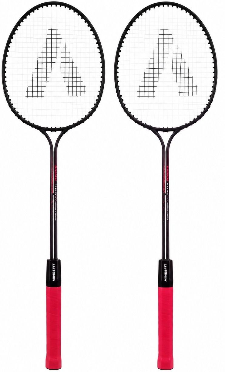fyzikpro Badminton Racket Set of 2 - Lightweight Pre-Strung Steel Racquets for Family Badminton Kit-picture-32