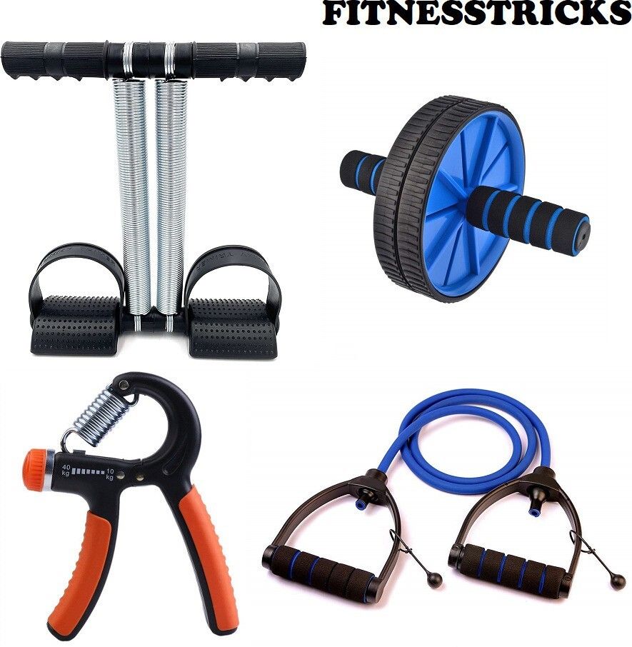 fitnesstricks Gym Home Workout Set Fitness Accessory Kit Kit-picture-21