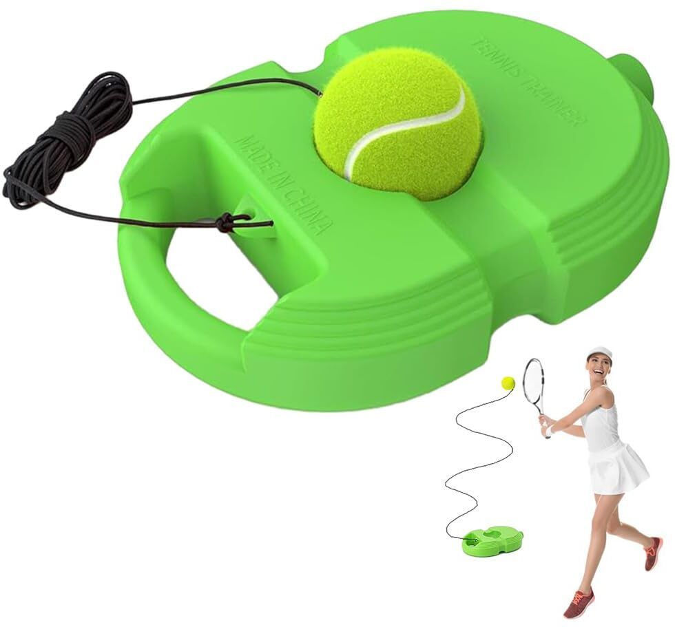 play hard Tennis Trainer Device with Rebound Ball for Solo Training and Practice Tennis Kit-picture-22