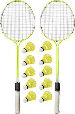 krishav trading KT_Florescent D/S 2 PC SH-10 PC_Ers Badminton Kit-picture-28