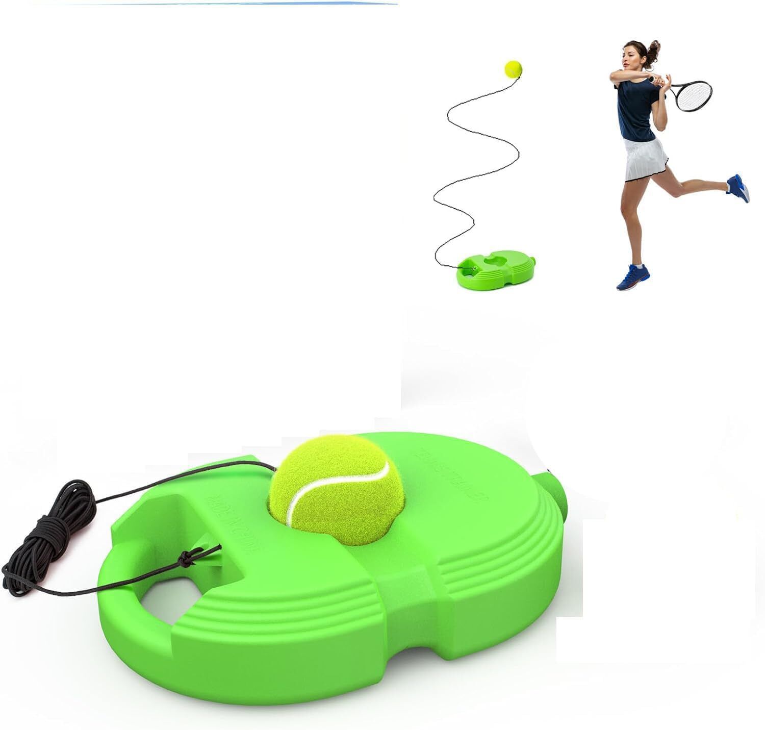 Self-Pracitce,Portable Tool,Tennis Rebounder Kit,Including (No Racket Included) Tennis Kit