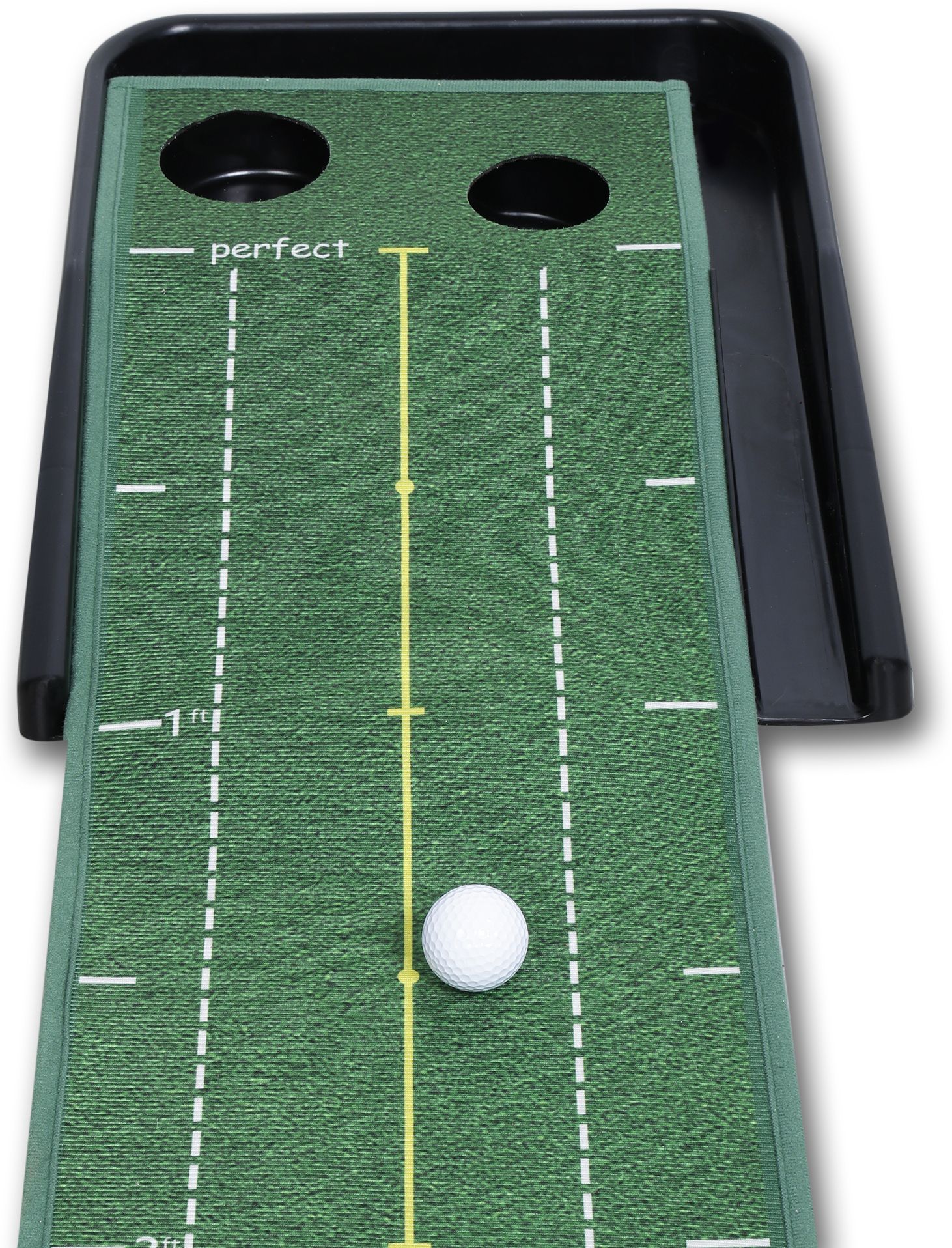 Indoor Golf Putting Portable Mat with Auto Ball Function - 2.5 Mtr Golf Kit-image-14