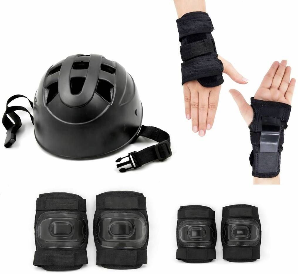 shopeleven Protective Gear for kids (4-10 Years) Helmet Knee Pads Elbow Pads & Wrist Guards Cycling Kit-picture-13