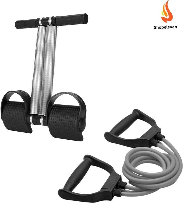 shopeleven full body workout toning tube & tummy trimmer home, gym Fitness Accessory Kit Kit-picture-9