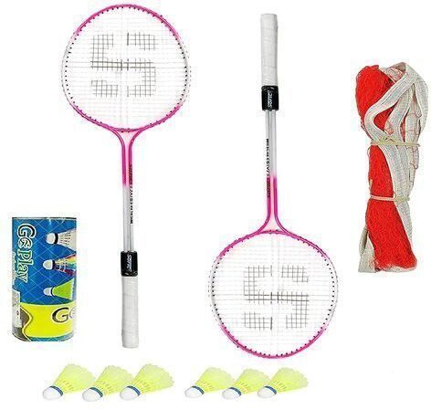 ravisport RN-549 KIDS Badminton racket set of 2 pcs with 6 shuttlecock AND 1 NET COMBO Badminton Kit-picture-32