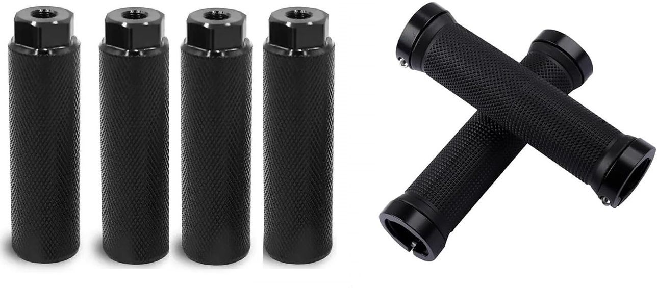 Bicycle Handle Grip With Foot Rest Stand Cycling Kit-image-36