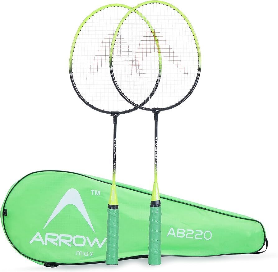 Badminton racquet kit set for kids youth size light weight pair Badminton Kit-image-34