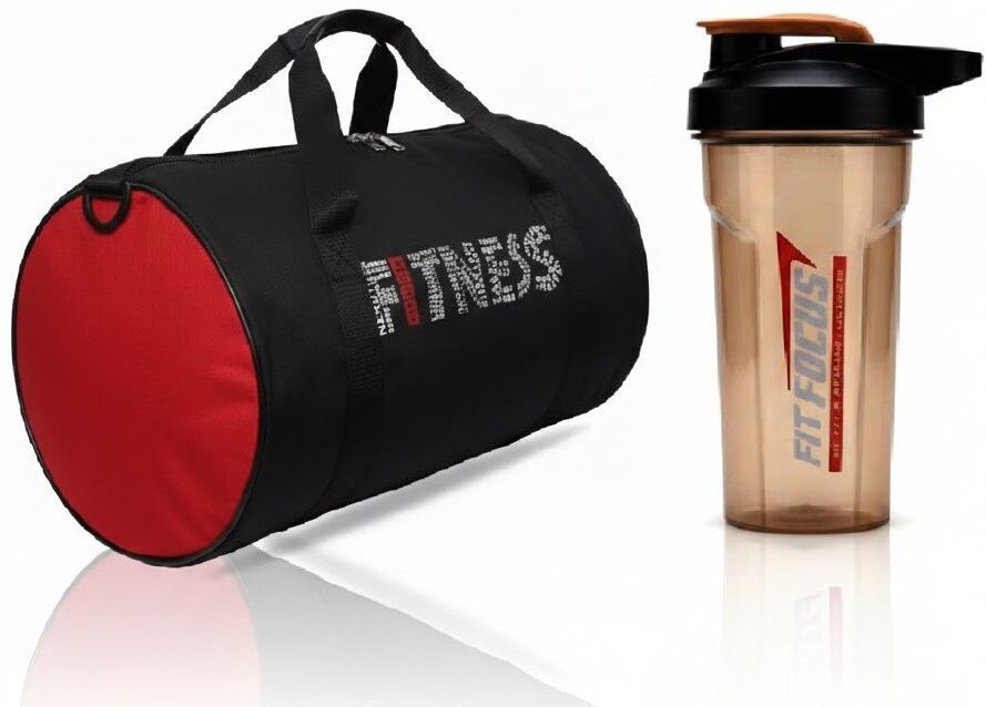 Premium Quality Fitness Gym Bag & New Shaker Combo With Shoulder Strap Fitness Accessory Kit Kit-image-49