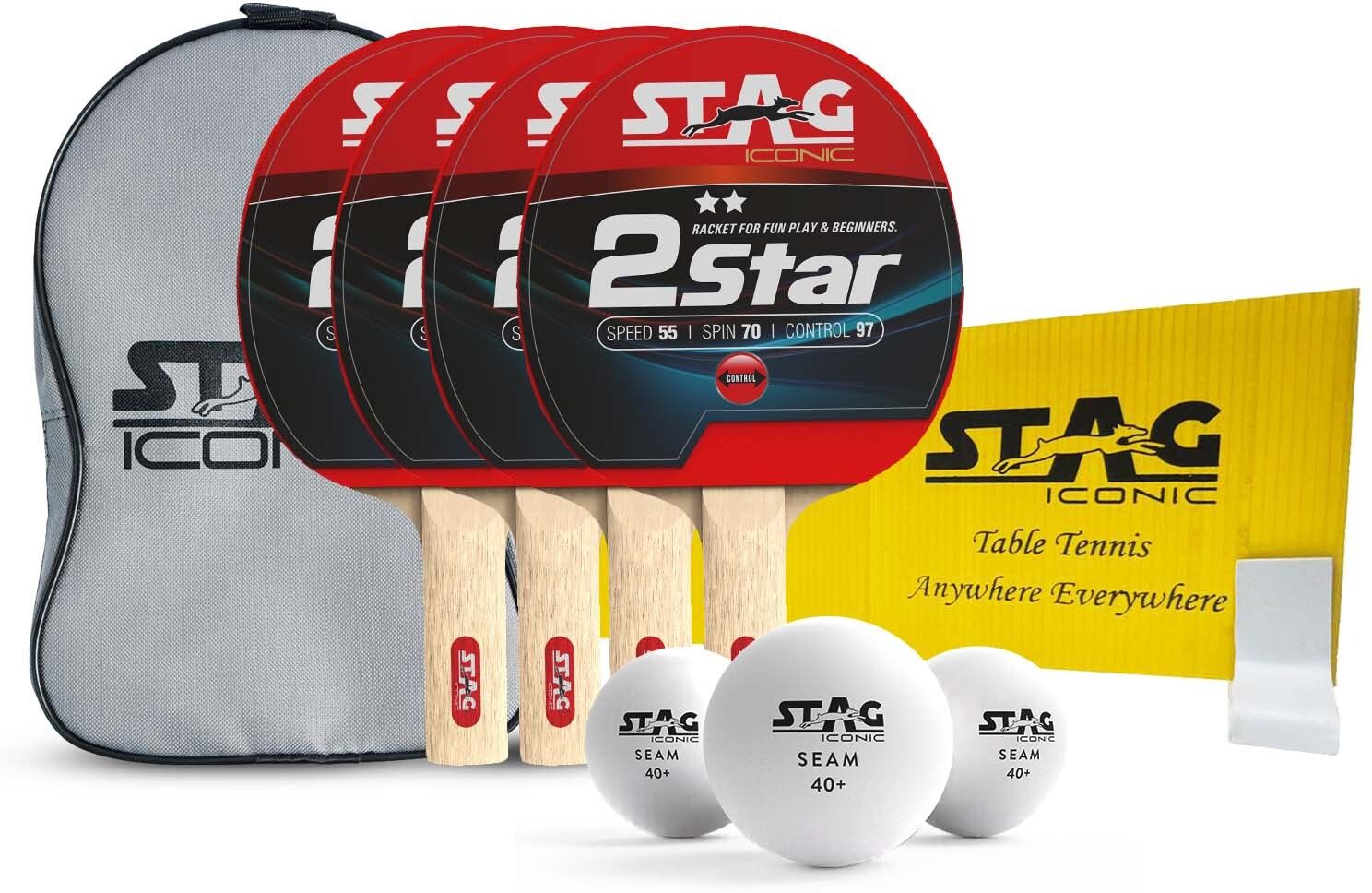 2 Star Anywhere Everywhere Table Tennis Kit-image-43