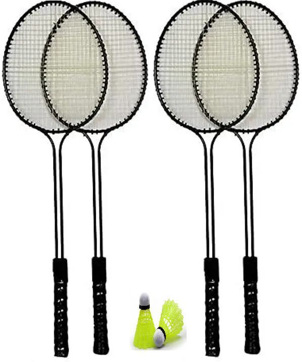 krishav trading KT_2Dracketwith10shuttle_Ers Badminton Kit-picture-22