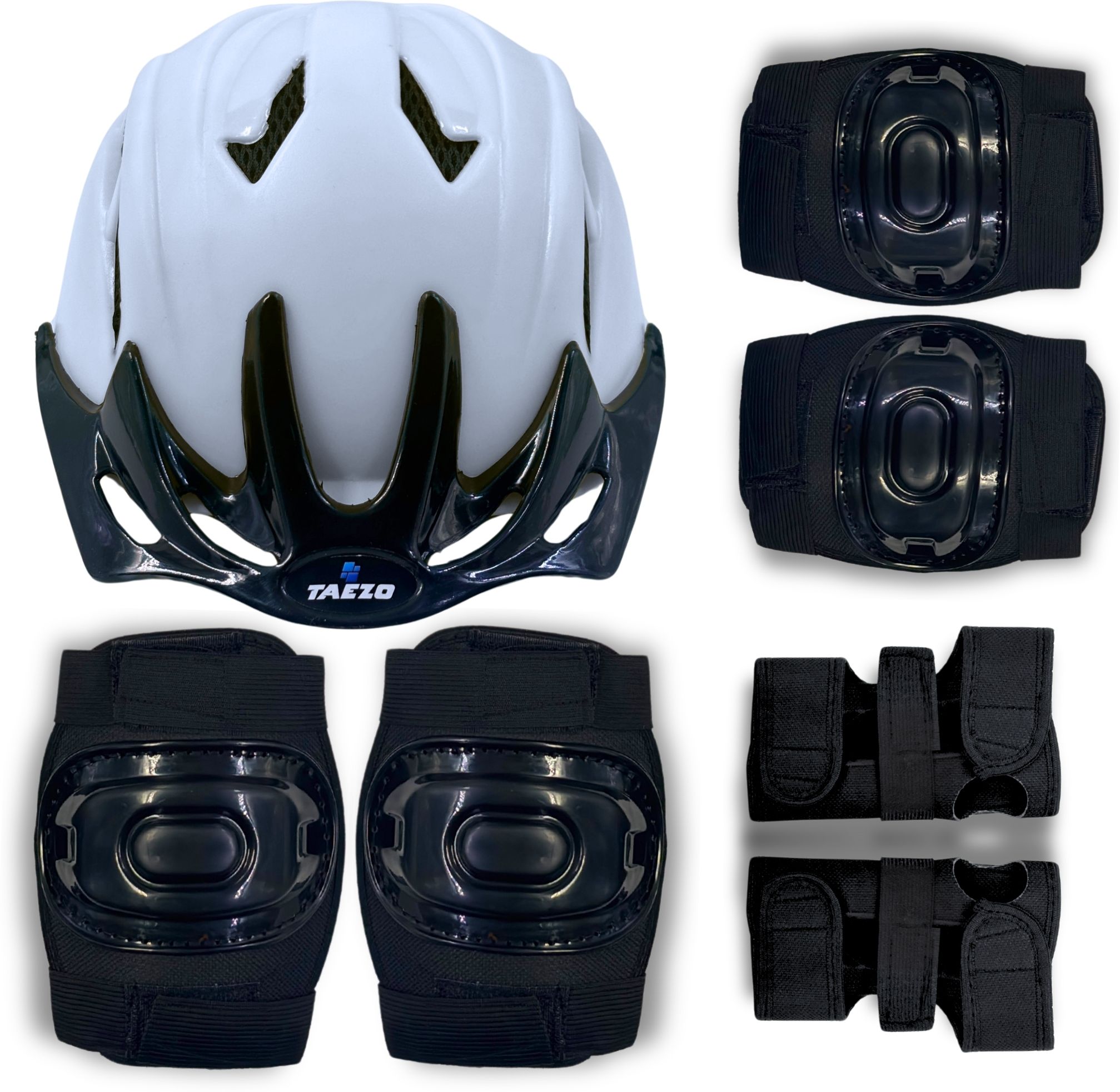 7-Pc Skating and Cycling Safety Kit for Kids (55cm, Age 6-13) Skating Kit-image-6
