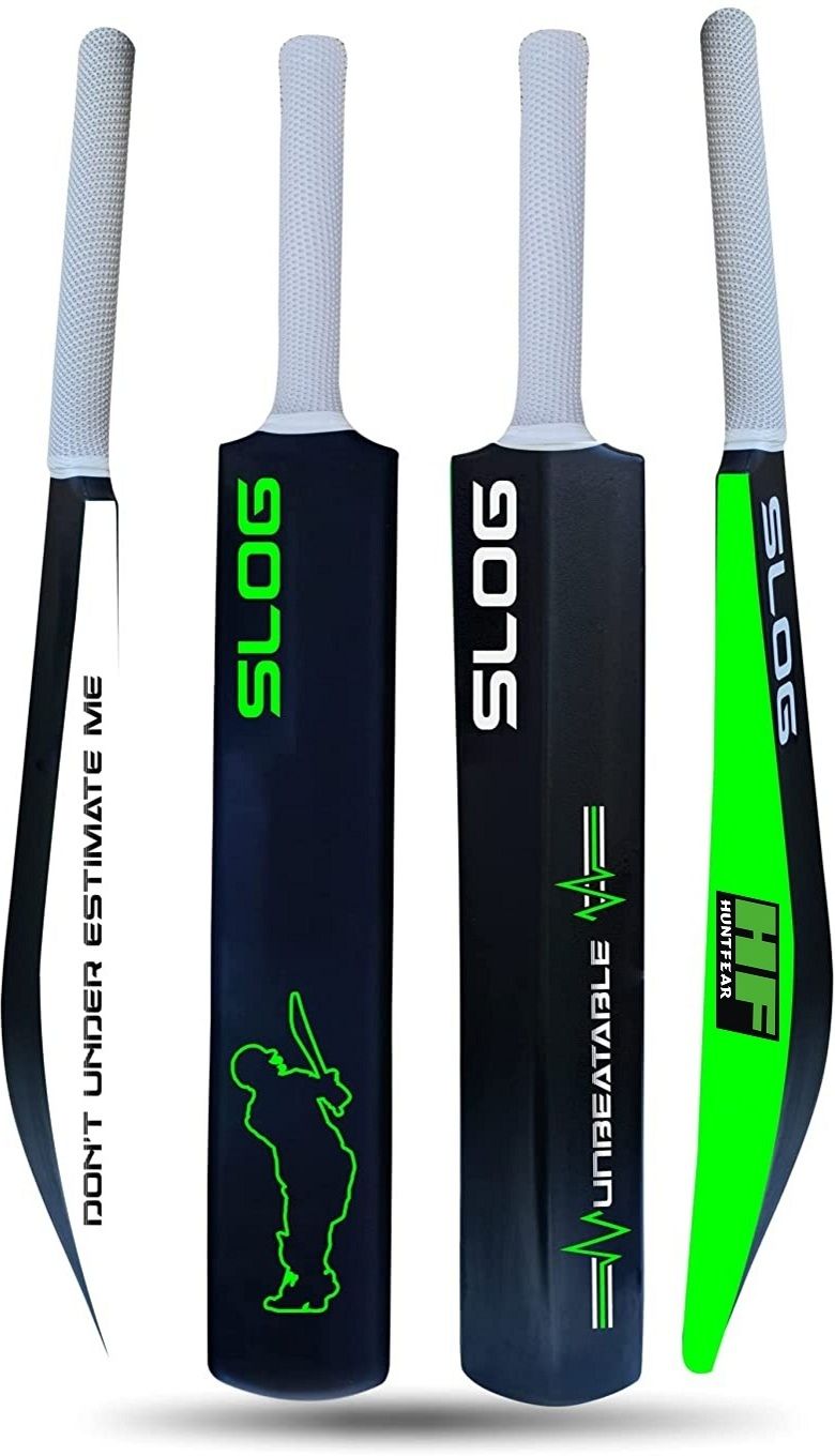 THE ORIGINAL Slog Full Size (Ideal for 15+) Hard PLastic For tennis Ball PVC/Plastic CricketBat For 15+ Yrs