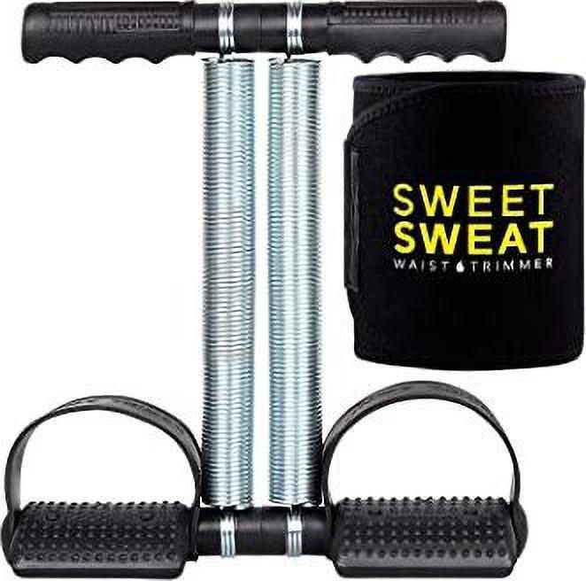 Tummy Trimmer and Sweat Slim Belt Abs Exercise Fat Buster Workout Equipment Fitness Accessory Kit Kit