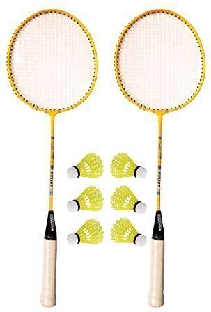 ravisport RN-521 KIDS Badminton racket set of 2 pcs with 6 shuttlecock COMBO Badminton Kit-picture-19